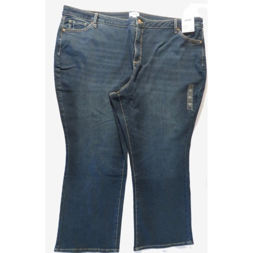 NWT 30W‎ Sonoma Mid Rise Bootcut Jeans - Flawed Hem